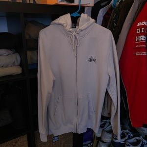 Stussy zip up hoodie